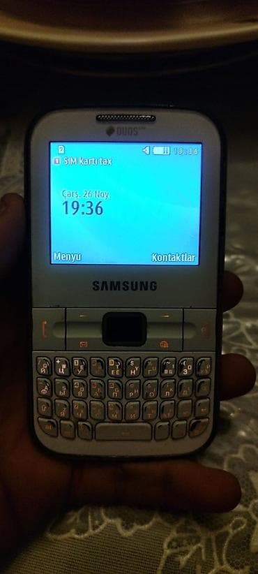 sim kart: Samsung C3222, rəng - Ağ, İki sim kartlı — 3