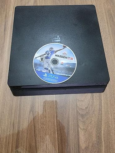 oyun manitoru: Ps4 slim 500GB. En son reviziyadir, 1 original pult ve snurlar, pultun — 2
