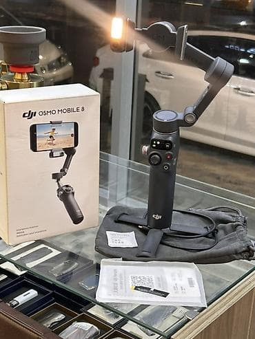 DJI Osmo Mobile 8 – smartfon stabilizatoru Xüsusiyyətlər: - 3 oxlu