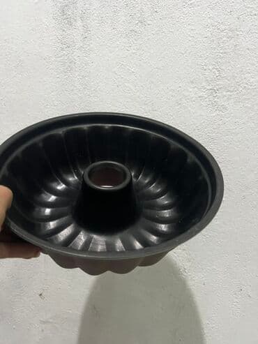 Блюда для тортов и сладостей: Миски, Набор из 6 шт., цвет - Синий, Фарфор, СССР — 30