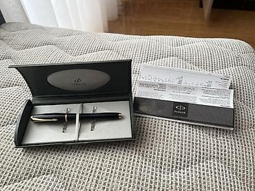 parker qelem: Orijinal Parker pero 2014 cü ildə Fransadan alınıb çox az səliqəli — 1