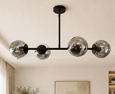 tavalar: Çılçıraq, 4 lampa, Metal — 3
