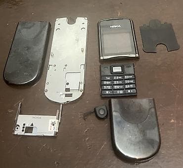 Nokia 8800 sirocco Black zapcastlari original ideal veziyetde