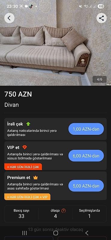 kim mebel: Divan, Açılmayan, Bazasız, Parça, Çatdırılma yoxdur — 2