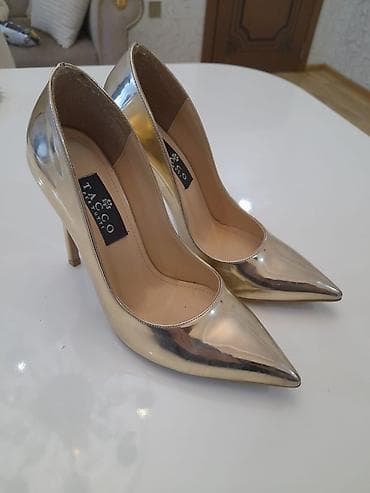 xanimlar: Ölçü: 38, rəng - Qızılı, İşlənmiş — 3