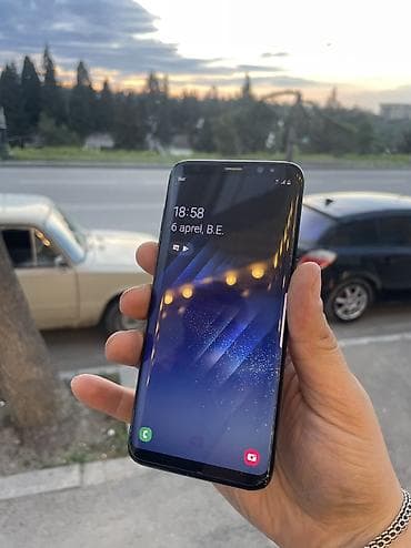iphone 12 pro max 256: Samsung Galaxy S8, 64 GB, rəng - Qara — 1