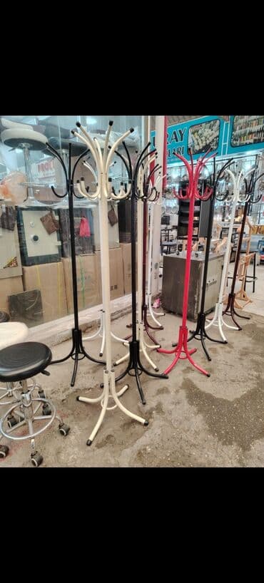 вешалка стойка для одежды напольная в икеа: Metall asılqan — yerə qoyulan model - Material: qalın divarlı metal — 1