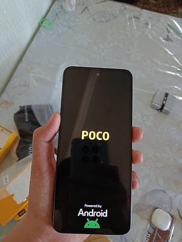 poco c40: Poco M6, 128 GB, rəng - Qara, Sensor, Barmaq izi, Sənədlərlə — 5