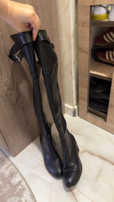 cəkmə: Ölçü: 39, rəng - Qara, İşlənmiş — 2