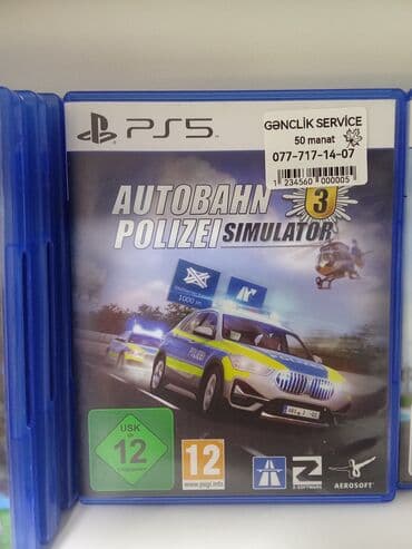 oyun sukanı g29: PS5 üçün "Autobahn Polizei Simulator 3" oyunu. Bu, sizə Almaniya — 1