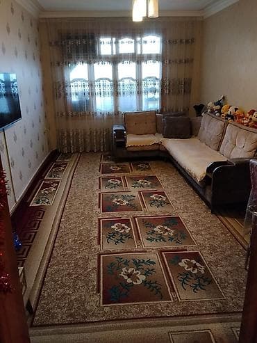 3 otaqlı mənzil – geniş və işıqlı Planlama: - Geniş qonaq otağı — 2