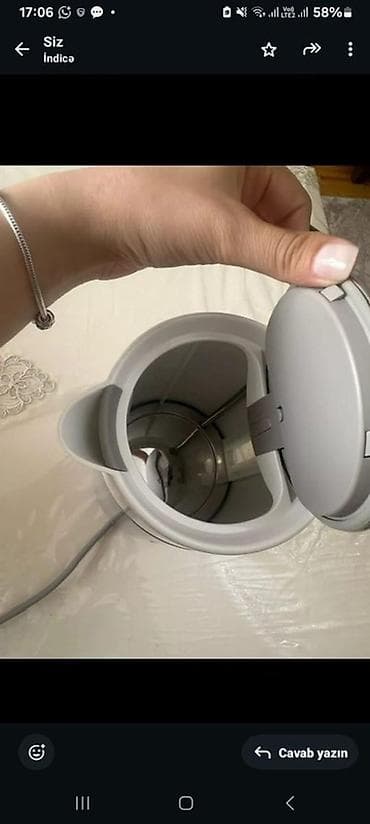 Mətbəx texnikası: Elektrik çaydan Kenwood, 1 - 1.5 l, Yeni, Pulsuz çatdırılma — 2