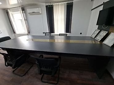 ofis ucun stullar: Açılmayan, Dördbucaq masa, 6 stul — 4