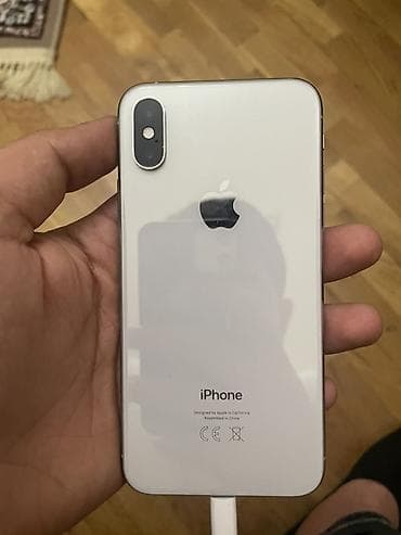 IPhone Xs, 256 GB, Gümüşü, Simsiz şarj, Face ID