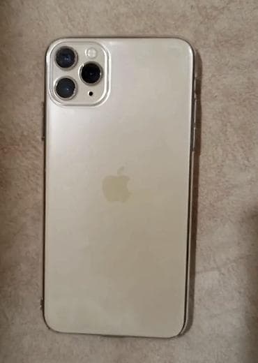 14 pro max ekranı: IPhone 11 Pro Max, Qızılı, Face ID — 1