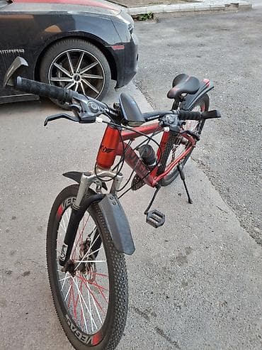 cube velo: VEGAS dağ velosipedi - Rəng: qırmızı-qara - Çərçivə: alüminium — 1
