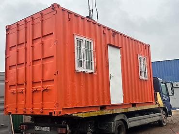 konteyner demiri: 20 fut konteynerdən hazırlanmış mobil ofis/modul otaq Xüsusiyyətlər — 1