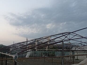 uzum tingi: Sera karkası – metal konstruksiya - Material: qalın divarlı metal — 2