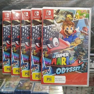 Məhsul: Super Mario Odyssey – Nintendo Switch üçün oyun diski (fiziki