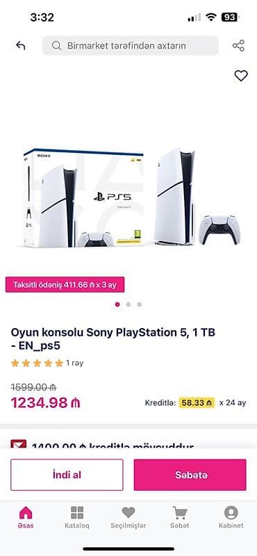 ps5 pro kontakt home: Məhsul: Oyun konsolu Sony PlayStation 5, 1 TB – EN_ps5 Xüsusiyyətlər — 3