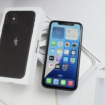 iphone 12 pro qiymet: IPhone 11, 64 GB, Qara, Face ID — 2