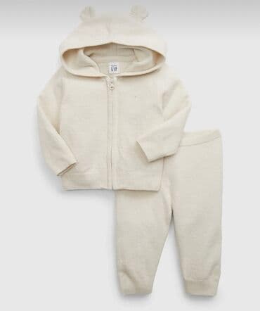 uşaqlar üçün papaq və şarf dəsti: GAP brend uşaq paltarı 2 ədəd 3-6 ay — 1