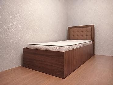 tumbucka mebel: Təknəfərlik çarpayı, Matras ilə, Siyirməsiz — 3