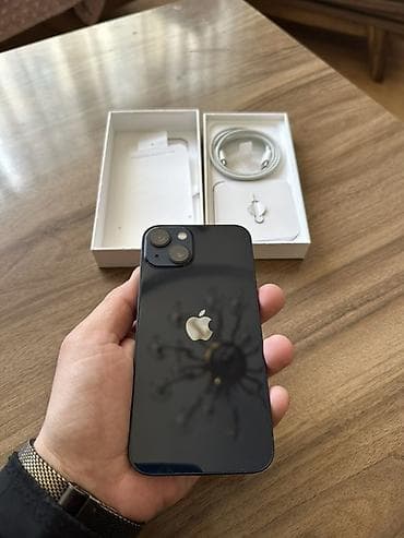 iphone 17 pro max qiyməti: IPhone 13, Qara, Face ID — 5