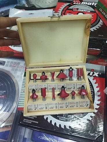 Ручные механические инструменты: Frez naboru 6 lıq yeni gəldi sadəcə 43 man — 2