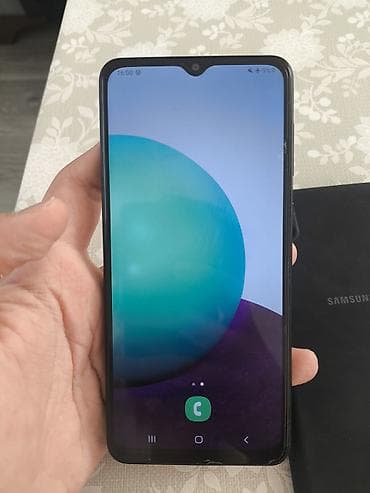 iphon 7 plus: Samsung Galaxy A02 S, 32 GB, rəng - Qara, İki sim kartlı — 3