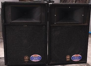 Техника и электроника: Yamaha Колонка, Тип - Акустическая, цвет - Черный — 1