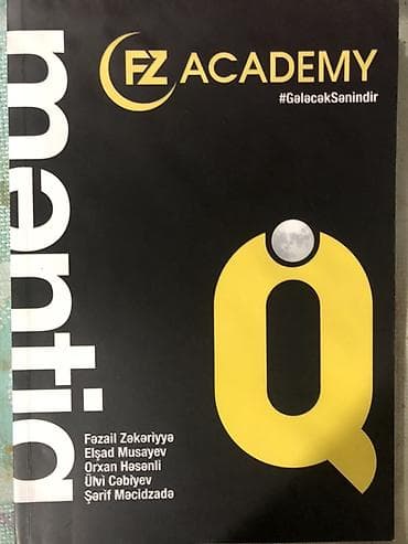 array informatika pdf: Məhsul: FZ Academy – Məntiq (test toplusu) Təsvir: - Qara-sarı — 1