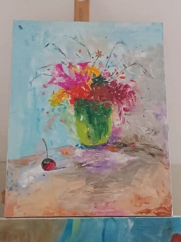 oğlan üçün profil şəkilləri 2022: Satılır 30 manat.ketan üzərində yağlı boya.oz əl işimdir — 1