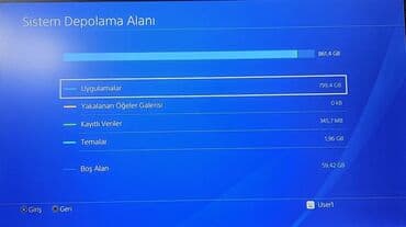 ps3 oyun: Produkt: Sony PlayStation 4 Slim (PS4) – 1 TB, 09.00 Praşifka model — 12