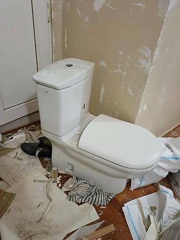 usaq unitaz: Vitra klozet – birgə baklı, döşəməyə quraşdırılan model - Material — 3