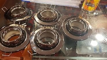 lamp: Spot dekor. Qəhvəyi perlamutr. Lampa spotu üstündən asanlıqla — 2