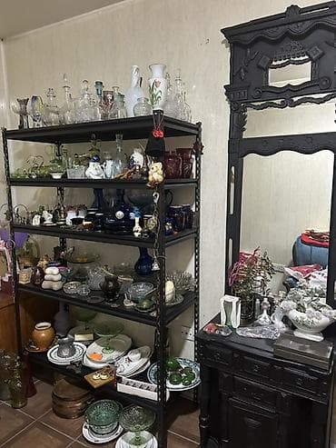 eqreb sekilleri: Kolleksiya üçün dekorativ qab-qacaq və biblilər – qarışıq lot - Şüşə — 1