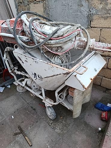 qarışdıran: Suvaq vuran aparat – satılır və icarəyə verilir - Peşəkar suvaq — 3