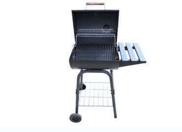 Бочки: Barbeku manqal 2 Təbii odun və kömürlə bişirildiyi üçün yeməklərə — 1