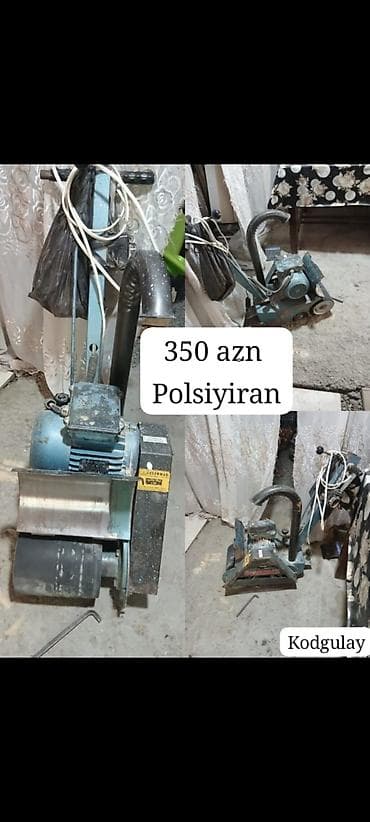 Məhsul: Parket/pol səthini slifanlayan “polsiyiran” (parket slifə