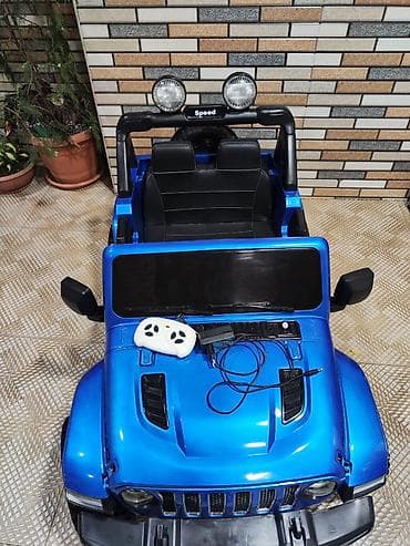 usaq geyimi: Uşaq üçün elektrikli off-road tipli maşın – “Speed” brendi, mavi rəng — 8