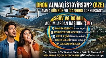 qapi ustasi baki: Xidmət: Azərbaycanda dron almaq və qanuni istifadə üçün tam məsləhət — 1