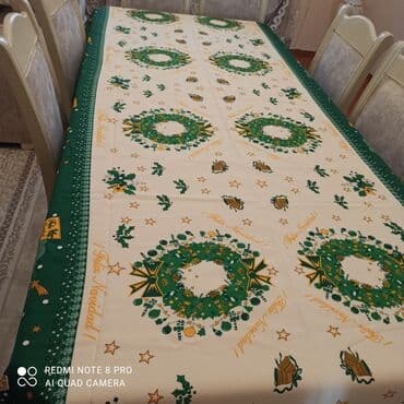 Mobil telefonlar üçün digər aksesuarlar: Yeni rəng - Yaşıl Kətan Süfrə — 3