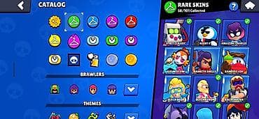 Brawl Stars oyun hesabı - Hesab yaradılıb: 2021 - Təcrübə səviyyəsi — 7