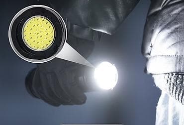 Şəkillər, tablolar: Super Güclü LED Fənər - Korpus: möhkəm metal gövdə, sürüşməyə qarşı — 2