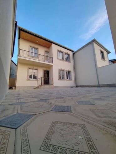 heyət evi: Qaraçuxur qəs. 4 otaqlı, 210 kv. m, Yeni təmirli — 1