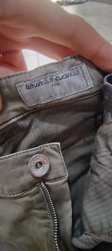 Brunello Cucinelli uşaq şalvarları – Italyan istehsalı - Brend — 2