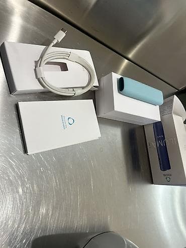 IQOS elektron tütün qızdırma cihazı – mavi rəng 76 azn alinib istifade — 7