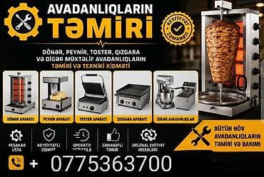 Avadanlıqların təmiri və texniki xidməti İaşə və istehsal sahəsi üçün — 1