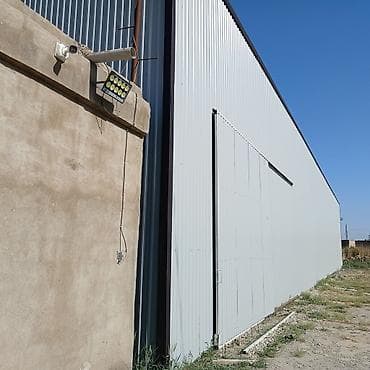 Metalkarkas anbar/binəqədi tipli iri saxlanc sahəsi - Konstruksiya